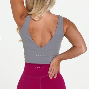 NVGTN Gray Sports Bra